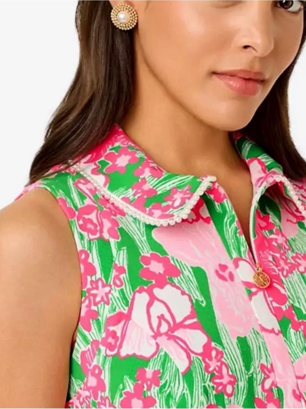 Lily Pulitzer NWT SZ 16
Hannah Golf Dress w green shorts upf50 Kathy Pearl NWT